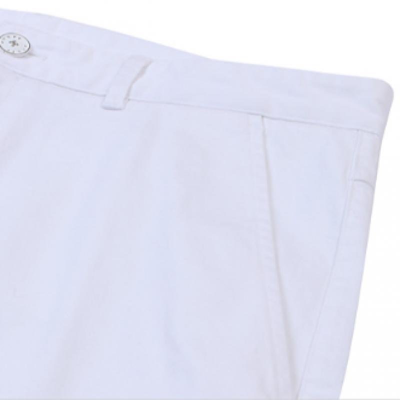 Onoff Men S Stretch Cotton ShortS Of5702ga White