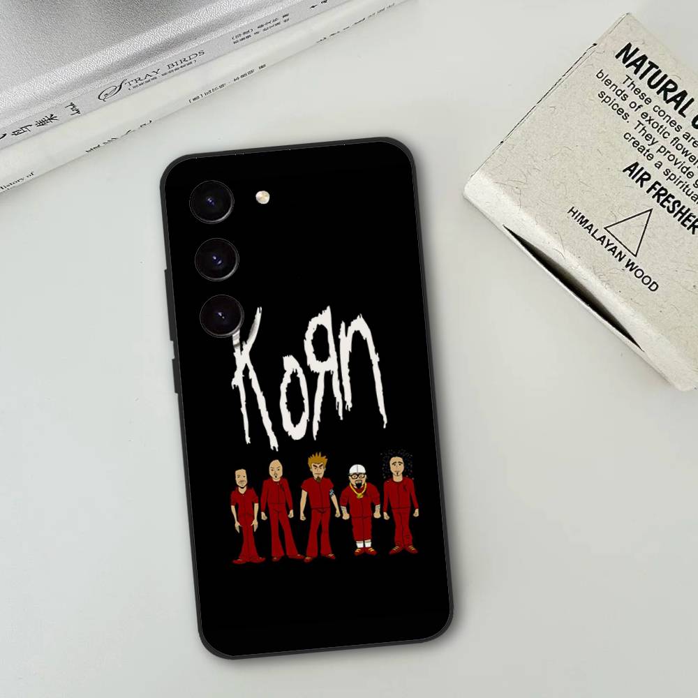 Rock Band K-Korn Phone Case For Samsung Galaxy S21 S22 S23 S24ULTRA S25ULTRA FE Ultra Plus5G A52S Soft Cover