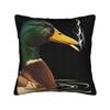Mallard Smoking Cigarette Meme Funny Mallard Duck Huntin  Pillow Cover  Fashion Pillow Case For Couch Room Soft Cushion Cover