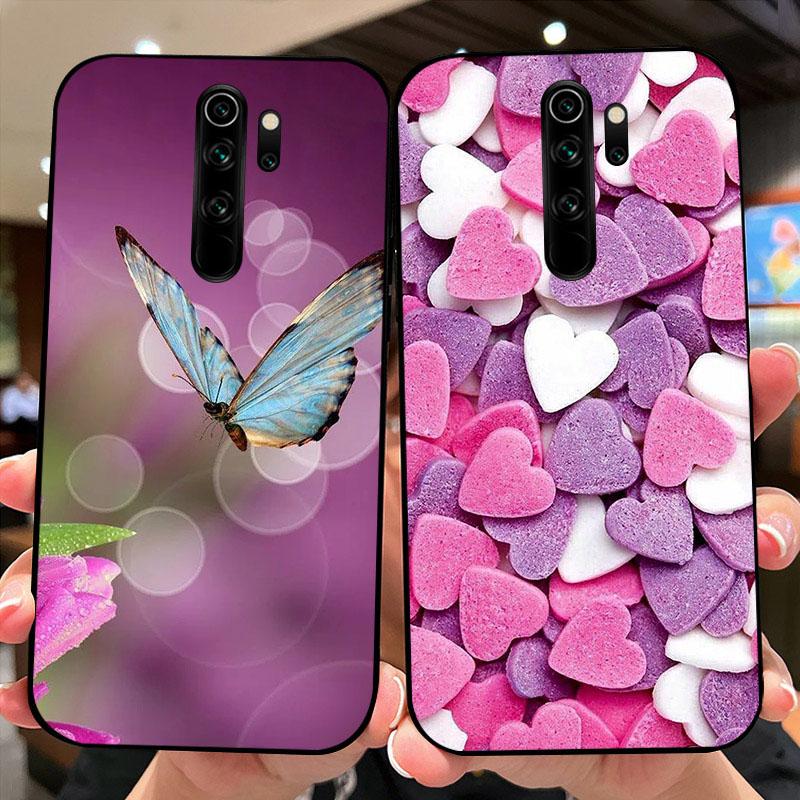 Pro Redmi Note 8 Pro Pouzdro Note 8T Populární Nárazuvzdorné Coque Fundas Chránič Pro Redmi Note8 Měkký Silikonový TPU Nárazník Telefonu Kryt