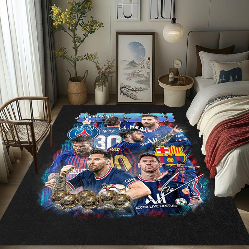 Lionel Messi: FC Barcelona Legend carpet Doormat Home Decor Fashion Office chair cushion Doormat
