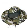 Camouflage Mesh Bucket Hats Wide Brim Beach Hat UV Protection Breathable Hunting Fishing Climbing Hiking Hat Outdoor Sun Hat