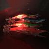 4Pcs LED Electronic Luminous Shrimp Lure Squid Night Fishing Squid Jigs Lures Bass Bait