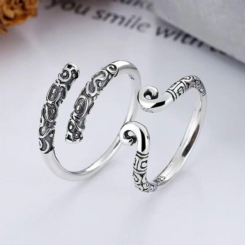 Black Myth WuKong Monkey Unisex Rings for Women Men
