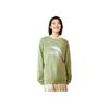 Anta Lifestyle Series Logo Pullover Round Neck Loose Sweatshirt Unisex Sweatshirt Gray-Green 952438702-8