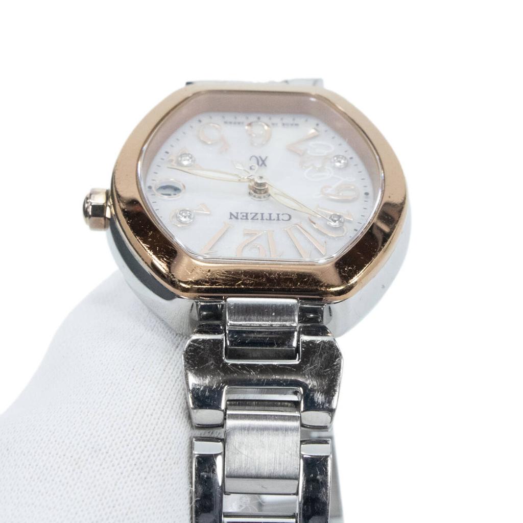 Citizen Condition of 2000 Pieces Cross Sea Happy Gold with Natural Solar-powered Radio-controlled Women's Watch