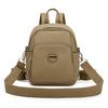 Schoolbag Korean Shoulder Portable Messenger Bag for Women 1011 New Niche Three-use Backpack Multi-functional Commuter Bag for Women