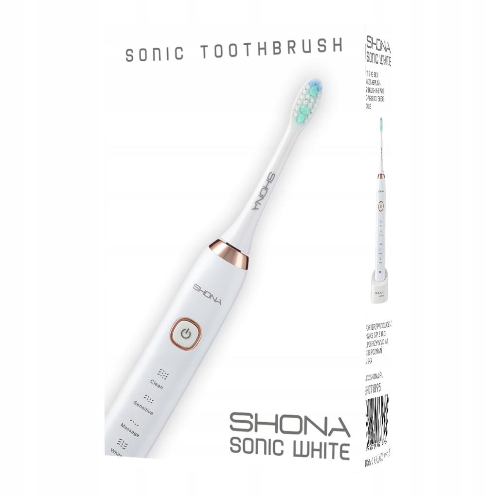 SHONA SONIC TOOTHBRUSH SONIC WHITE