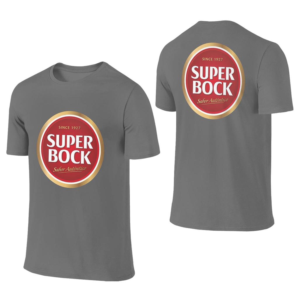 100% Cotone Super Bock Dal 1927 Maglietta Unisex a Maniche Corte Maglietta Unisex Girocollo Magliette Estive Top S6xl