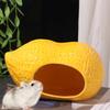 Cute Pet Hiding House Cooling Hamster Bed Hamster Nest  Storage Organizer