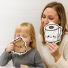 Funny Cartoon Hand Towel Hangable Thickened Hand Wipes Soft Absorbent Hand Cloth Kitchen