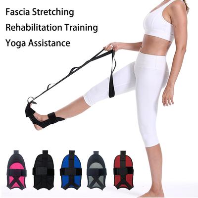 Adjustable Yoga Stretch Strap For Leg & Foot - Rehab Training, Flexibility & Posture Correction Aid