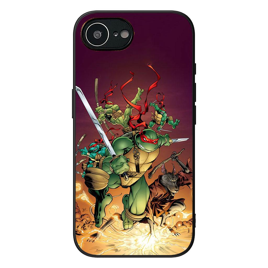 

for Samsung Galaxy A25 A37 A57 A12 A14 A31 A41 A50 A51 A70 A71 A72 A21S A04 M15 Note 20 9 8 10 Case N-Ninjas Cartoon T-Turtles Galaxy A50