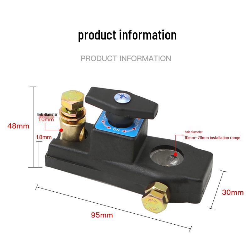 Car Battery Disconnect Switch - Anti-Leakage Smart Power Protector