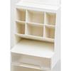 Slanted Plug-in Large Capacity Drawer Pen Holder, Stylish Storage Box for Office Student Desktops