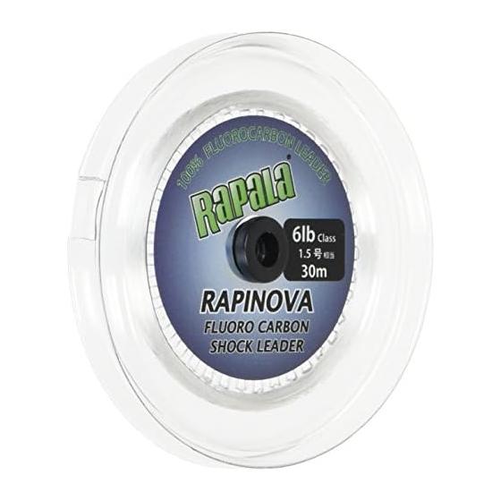 Rapala Leader Rapinova Shock Leader Fluorocarbon 30m Clear RFL30M