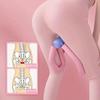 1pc Silicone Polymer Pelvic Floor Muscle Trainer, Thigh Exerciser for Postpartum Recovery, Body Shaping, Leg & Butt Training Device