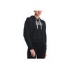 Under Armour Dámská mikina s dlouhým rukávem a potiskem písmen Cropped Černá 1374107-001