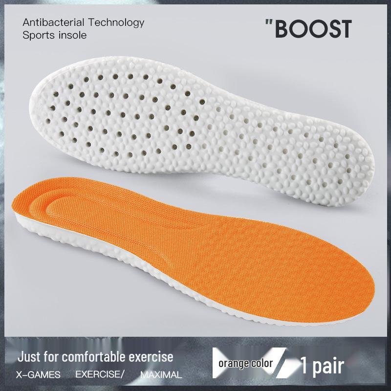Comfortable, Lightweight, Breathable Sports Insoles: Minimalist PU Latex for Men & Women - Ideal for Extended Standing.