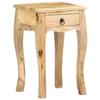 Day and Night - Day and Night Solid Mango Wood Bedside Table 28x28x46 Cm