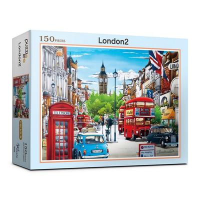 Puzzle Life London 2 Puzzle PL150-25, 150 Teile, gemischte Farben Puzzle, Kinderspiele, Lernspielzeug