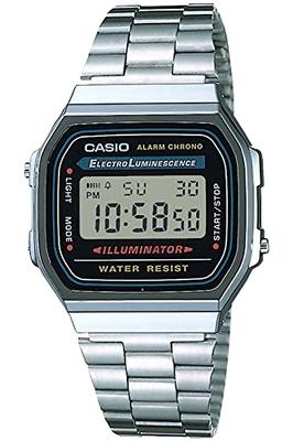 Collezione A158WA-1JH / A164WA-1QJH / A168WA-1A2WJR Orologio da Uomo Argento