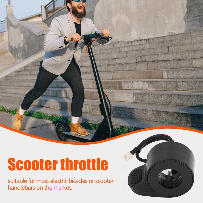 

Scooter Throttle Control Scooter Thumb Accelerator Grip Electric Bicycle Throttle High Sensitivity For Precise Repair Parts france