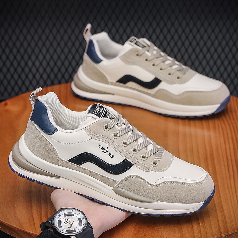 Men's Casual Sports Shoes Four Seasons Fashion Trendy Shoes Outdoor Running Shoes Non Slip Soft Sole Comfortable Male Sneakers