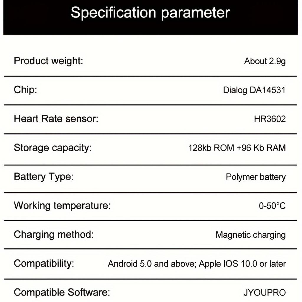 Smart Ring Men Women IP68 Waterproof Heart Rate Blood Oxygen Sleep Health Monitor Sport Fitness Health Ring for Android IOS