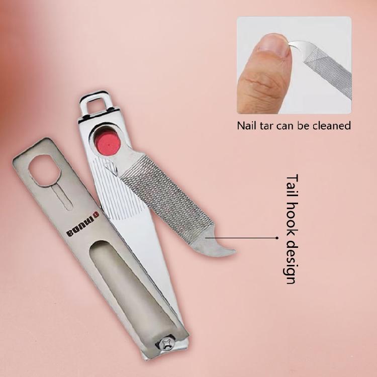 Effortless Nail Clipper Stainless Steel Fingernail and Toenail Clipper Cutters