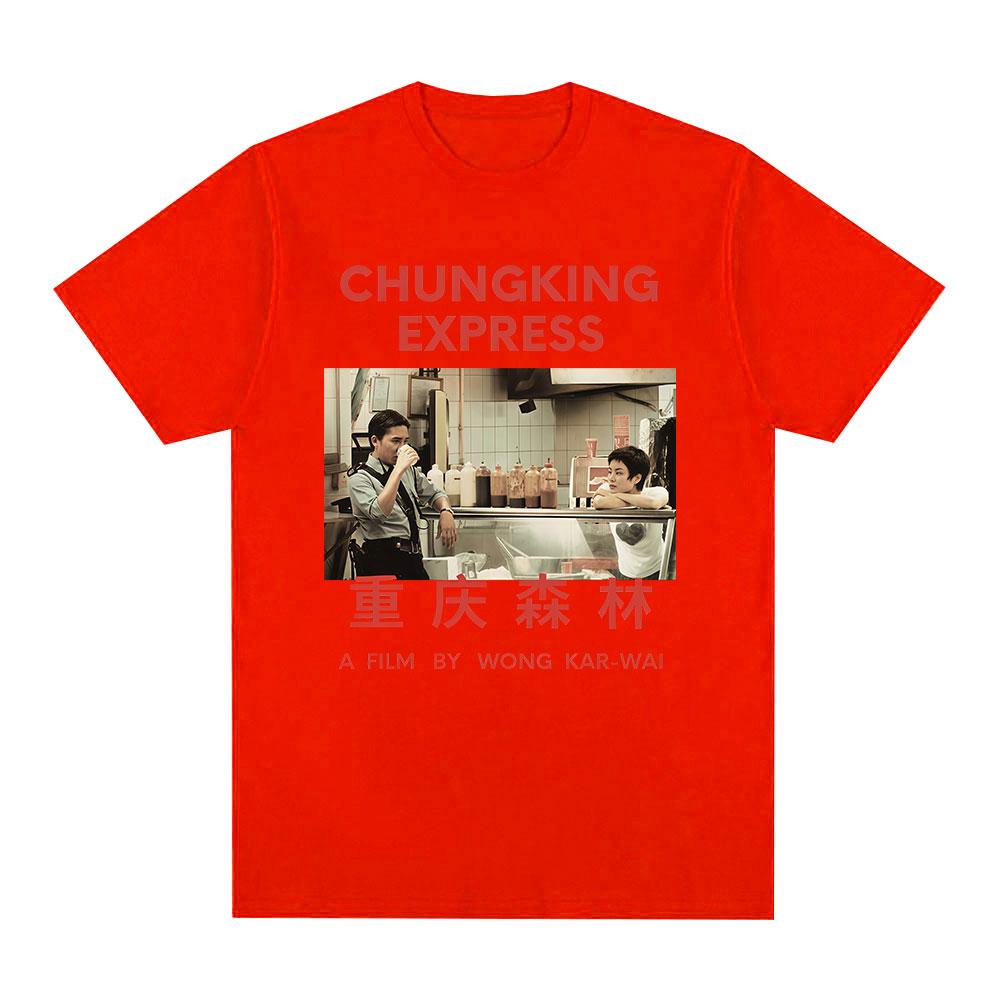 Chungking Express Wong Kar Wai T Shirts Men's Women Cotton Clothing Funny Short Sleeve O Neck Tee Shirt Fashion Vintage T-Shirts