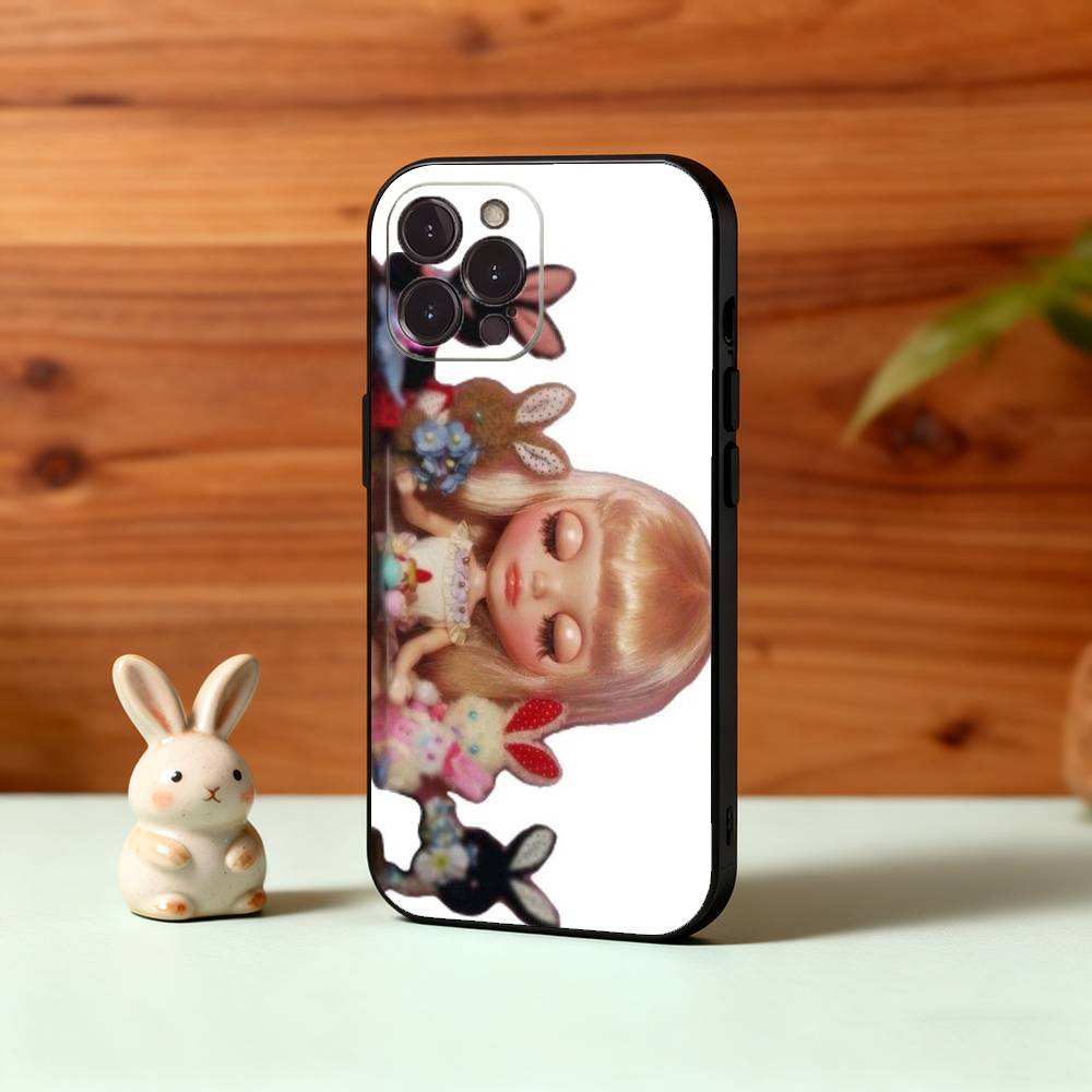 

Cute D-Doll B-BlytheS Phone Case For iPhone17,16,15,14,13,12,Plus,Pro Max, 5G Others Soft Black Cover iPhone17PRO