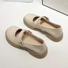 Mary Jane Small Leather Shoes Women's New Spring and Autumn with Skirts Small Leather Shoes Single Shoes Women