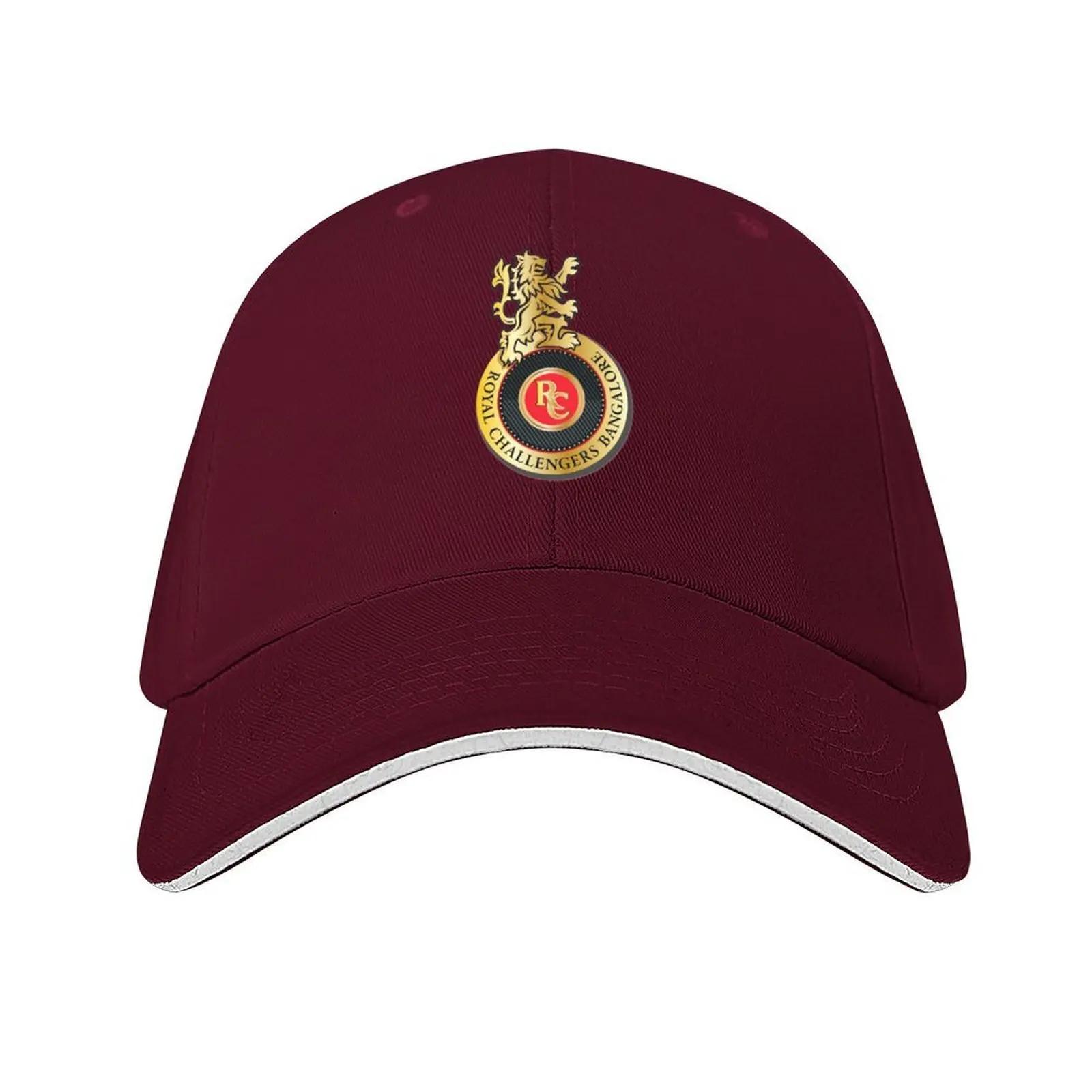 ROYAL CHALLENGERS BANGALORE Бейсболка Рейв Дизайнерская Шляпа Косплей Дропшиппинг Унисекс Бейсбол Женская