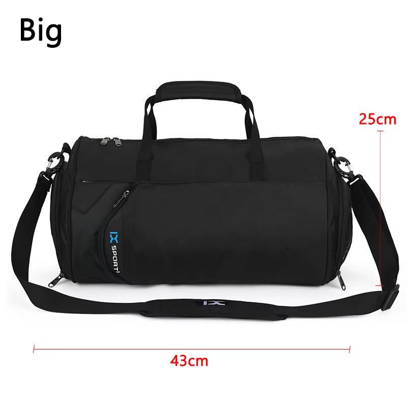 Fitness Gym Bag with Independent Shoe Compartment Dry Wet Separation Training Bag Travel Sports Handbag Work Out Swimming Bag