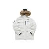 FILA FUSION Down Jacket Winter Men's Standard White (Unisex) Down Jackets T11M145908F WT