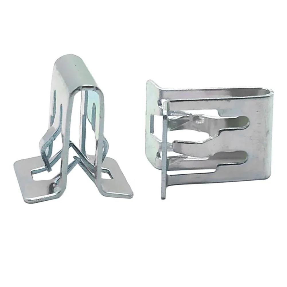 Stały klips mocujący klamrę Mocowanie wewnętrzne Funkcjonalność Trwały metal Niezawodny Bezpieczny Wygoda samochodowa