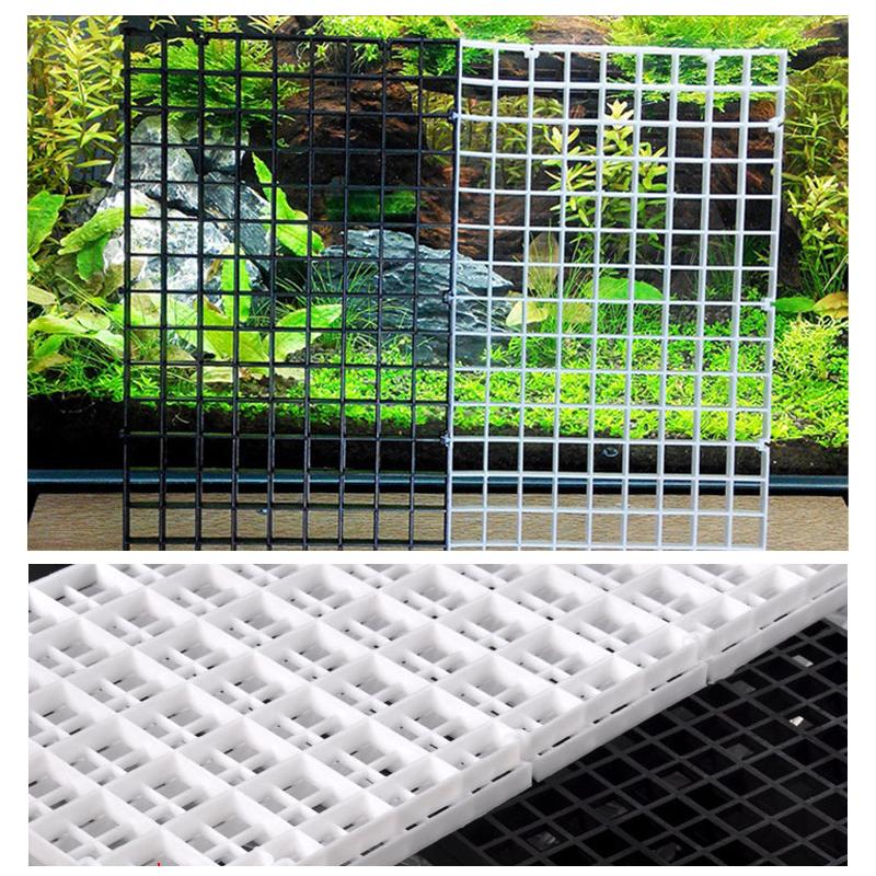 Isolation Board Grid Aquarium Fish Tank Accessory Undergravel Bottom Plate Tray 30*15cm Seperator Divider Board Net