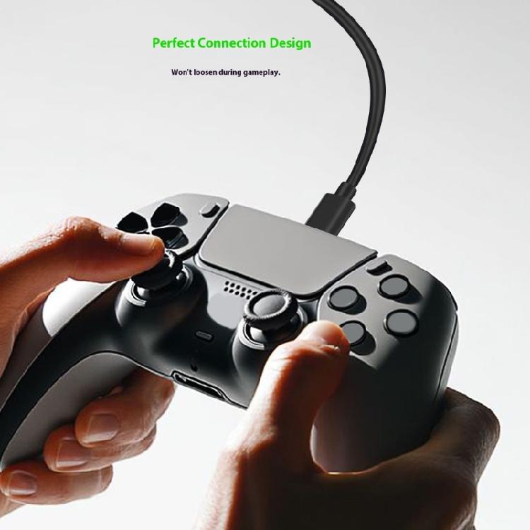 1.8m Braided Type C Fast Charge Cable Supports 100W Power Delivery Charging Cord for Gaming Consoles & Mobile Gadgets