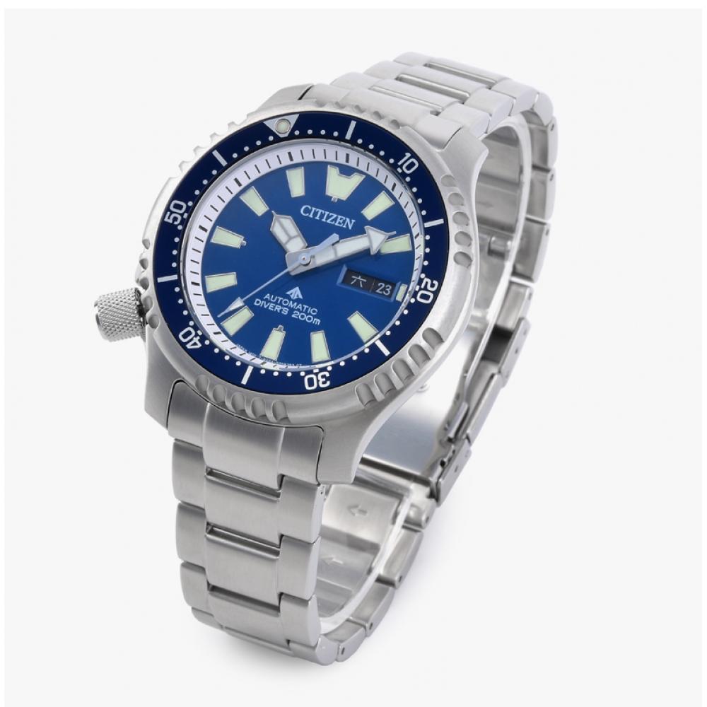 Citizen Ny0161 63l Promaster Marine Diver 35th Anniversary Limited Edition Additional Strap Set Mens Metal Watch