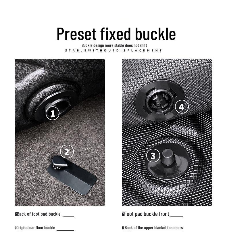 Eco-Friendly & Odor-Free Car Floor Mats for Volkswagen Touran L (2016-2021)