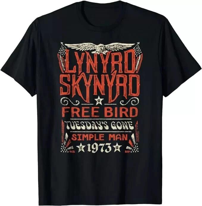 Lynyrd Skynyrd - Free Bird Tuesday_s Gone Simple Man Songs T-Shirt XXXXL