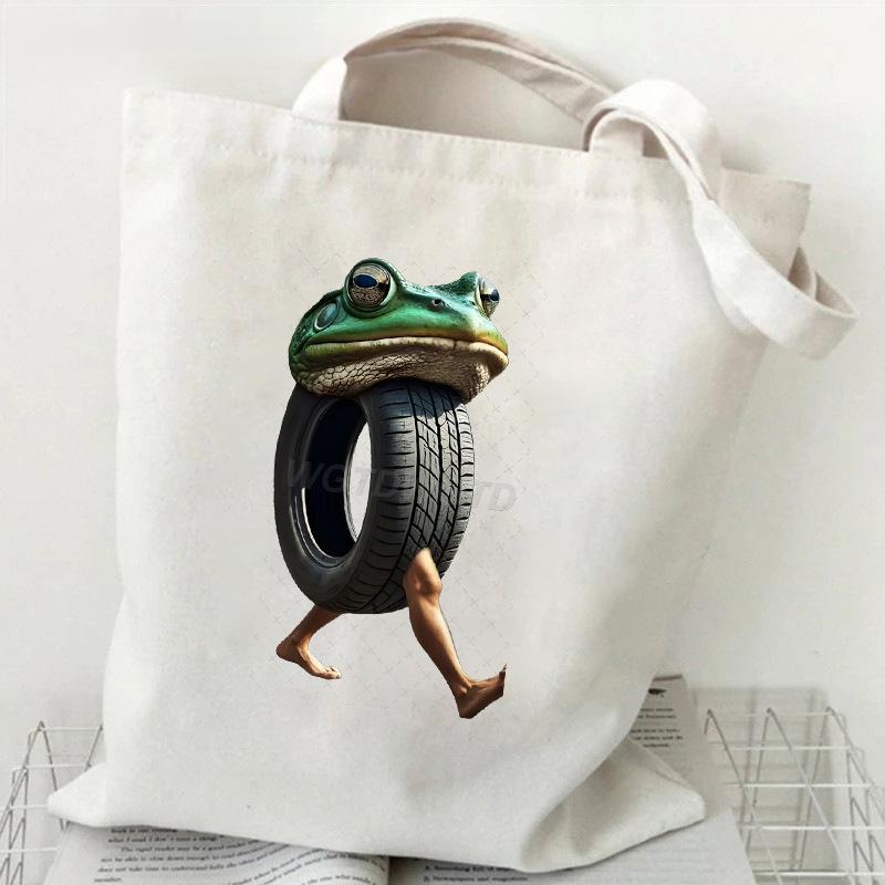 

Printed niche design tote bag trendy large capacity canvas shoulder bag No specification