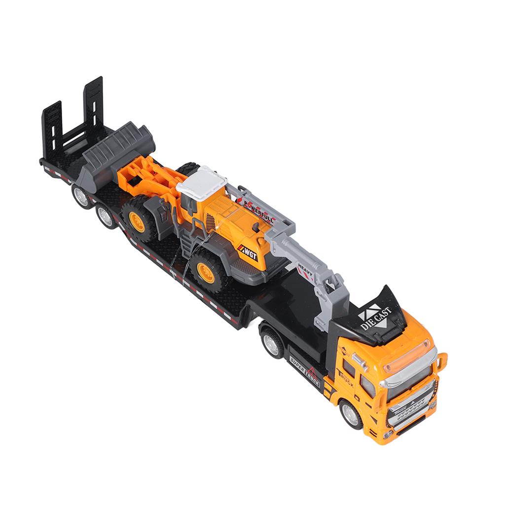 Zabawki Pojazdy Budowlane Przenośna Stopowa Ciężarówka Transportowa Samochód z Pojazdem Inżynieryjnym Budowlanym