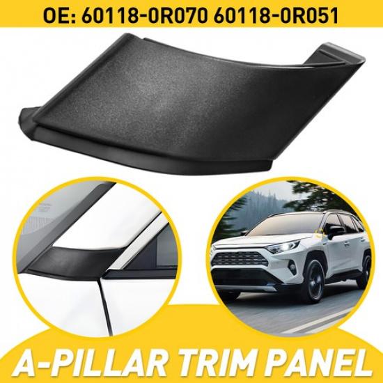 Черная отделка Левая панель стойки А Подходит для Toyota Накладка RAV4 60118-0R070 -