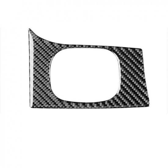 Carbon Fiber Rear Trunk Swtch Cover Trim For Chevrolet Corvette C5 1998-2004