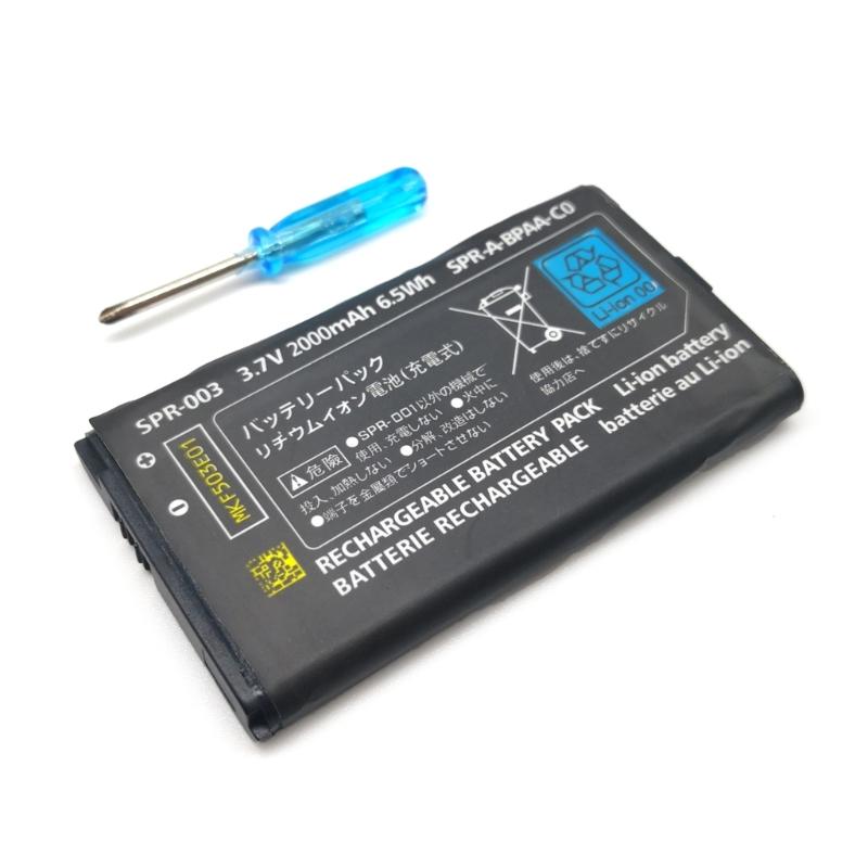 2000mAh SPR-003 Wiederaufladbarer Lithium-Akku für NS 3DS 3DSLL 3DSXL Spielkonsolen-Zubehör