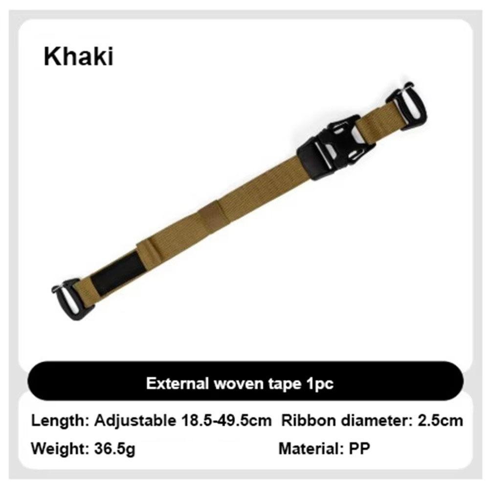 18.5~49.5cm Outdoor Equipment Straps 6 Colors Quickly Release Strap Backpacking Straps  Binding