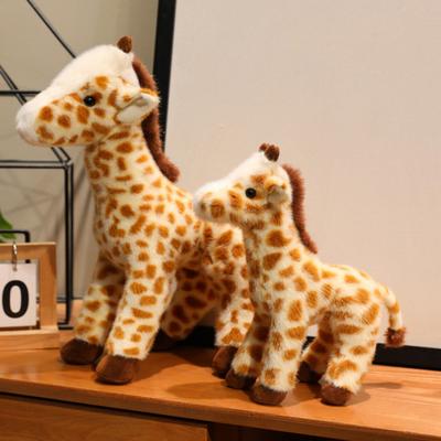 Plüsch Giraffe Puppe Weich Niedlich Stofftier Giraffe Stehend Plüschtier Giraffe Flauschige Giraffe Dekoration für Zuhause Kinderzimmer Kinderzimmer Dekoration