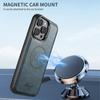 iPhone 17 Pro MagSafe Leather Case with Wireless Charging & Magnetic Card Holder Stand